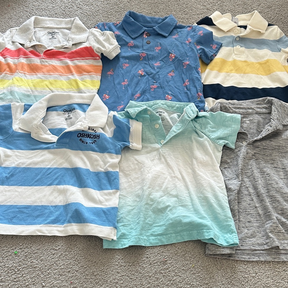 OshKosh B'gosh Kids Polo Shirt Set - Multicolor